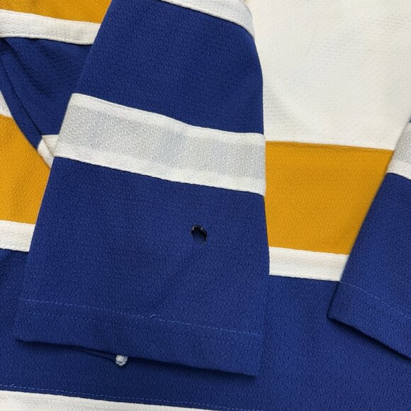 Charlestown Chiefs Hockey Jersey Mens XXL 28.5x32 White Madbros Hanson #16 - Picture 6 of 10